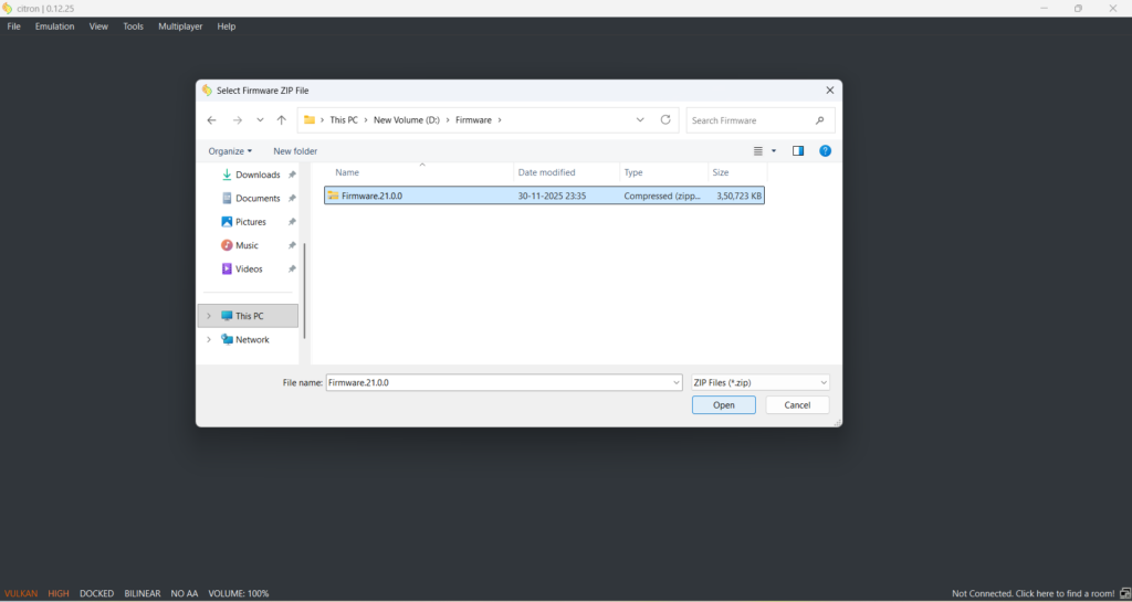 citron latest firmware