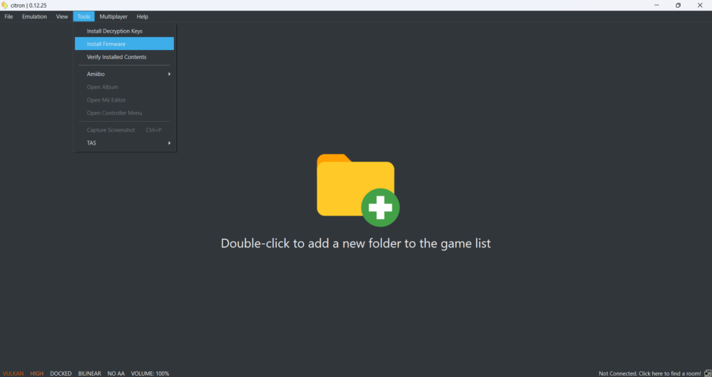 install citron firmware