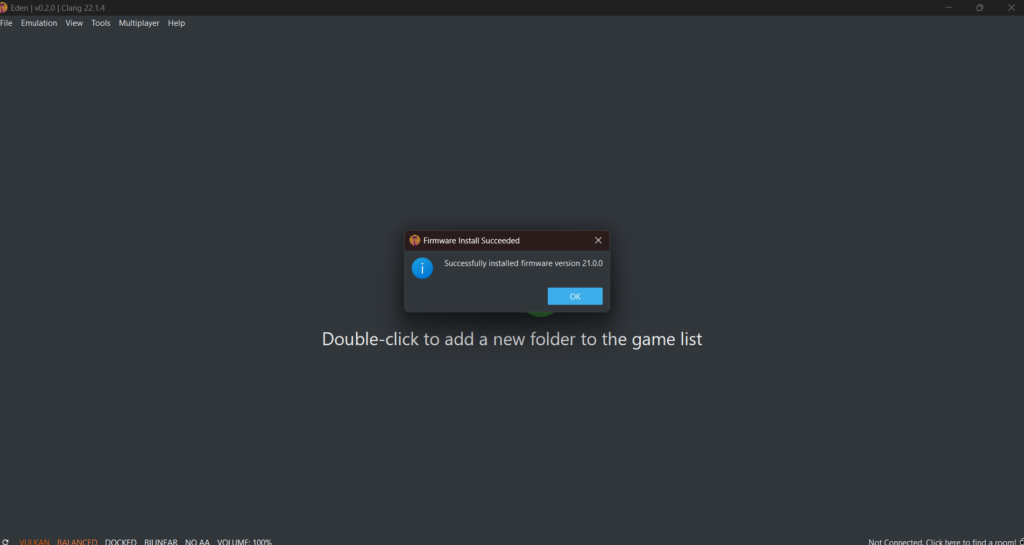 install eden firmware