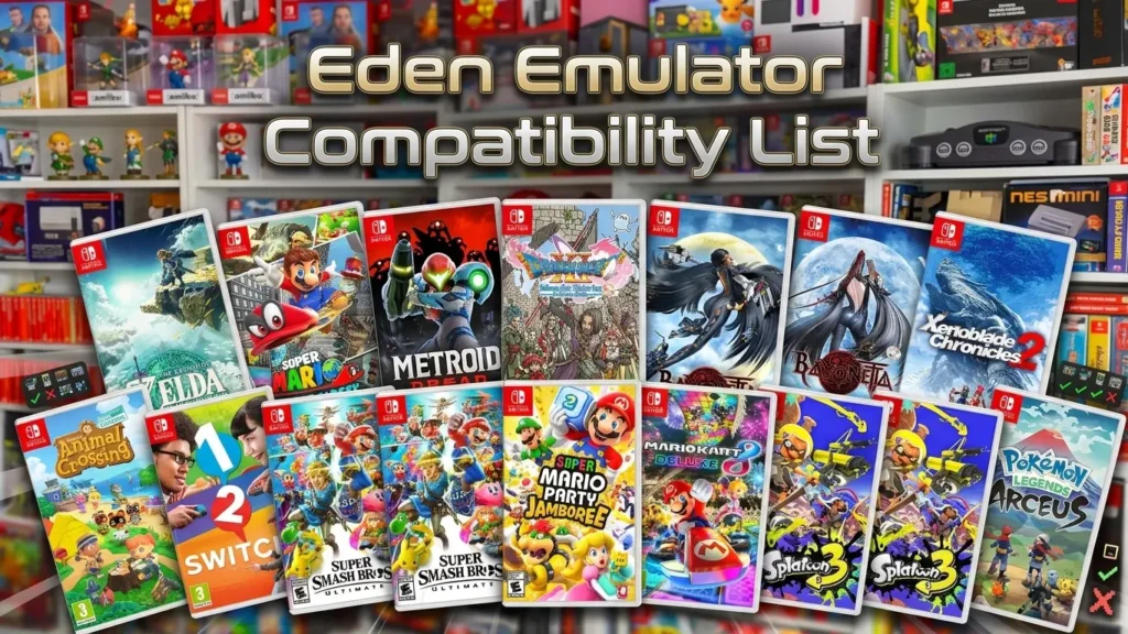 Eden Emulator Compatibility list 2026